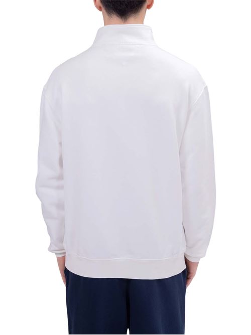 Felpa bianca in cotone Tommy Jeans | DM0DM21263YAC